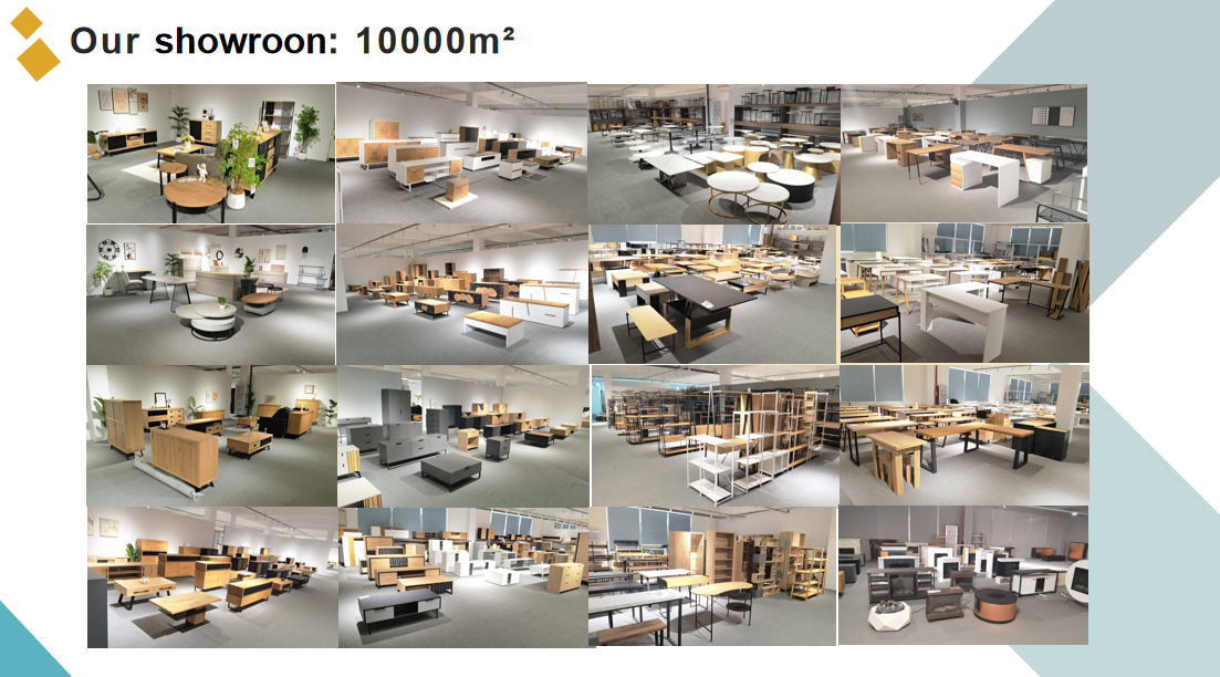 YSL Furniture showroom and sample display area